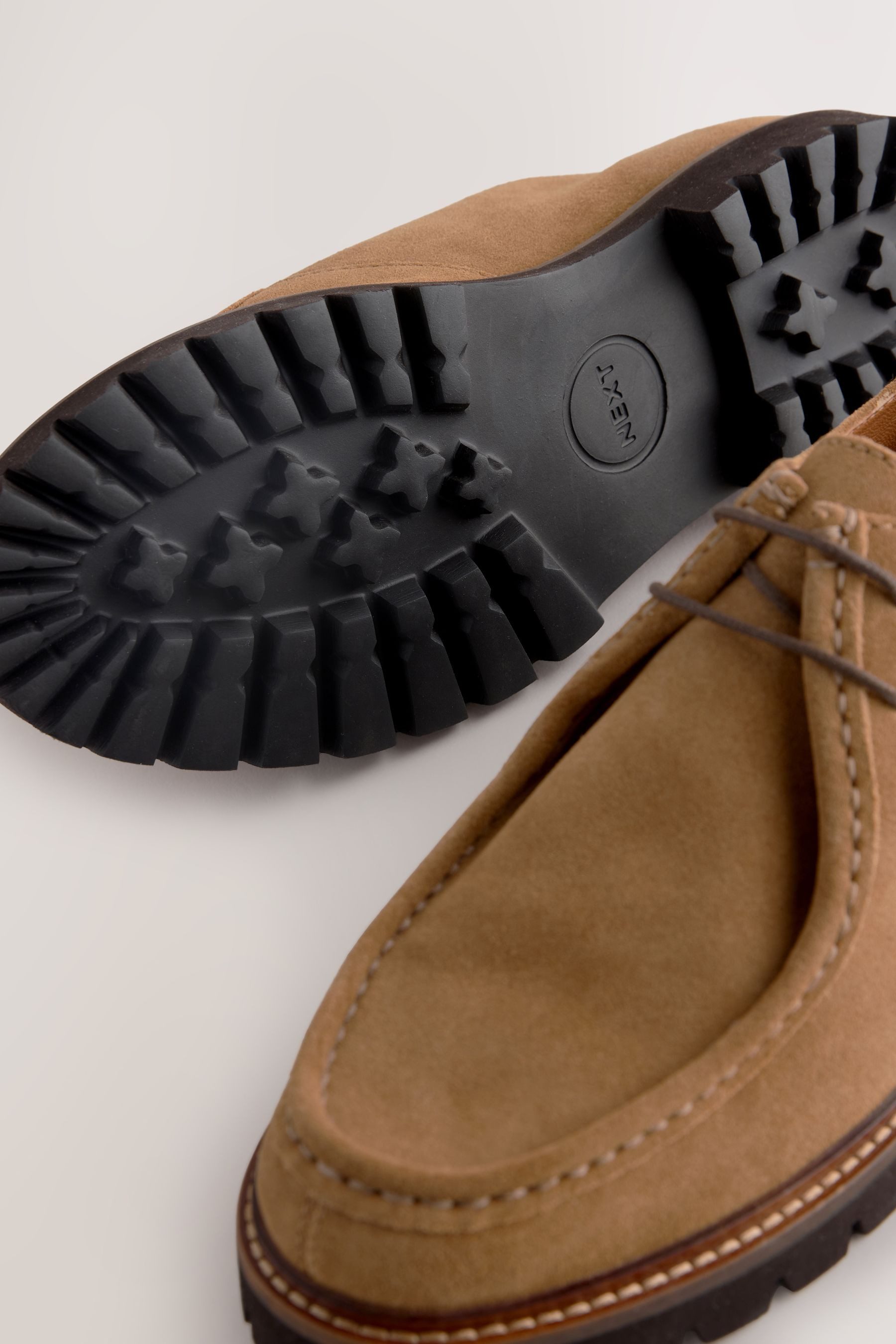 Next Schuhe mit Blatteinsatz und dicker Sohle Schnürschuh (1-tlg) günstig online kaufen