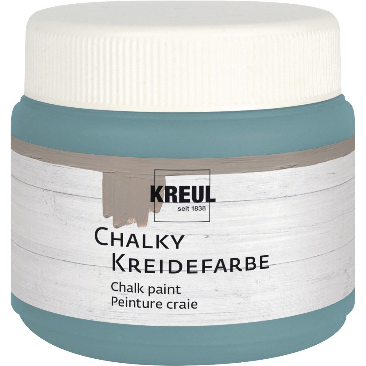 C. KREUL Kreidefarbe KREUL Kreidefarbe Chalky sir petrol 150ml Dose