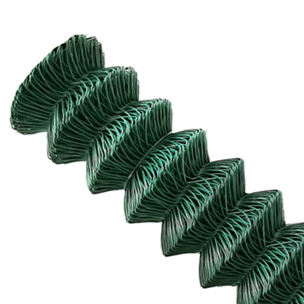 V2Aox Maschendrahtzaun Drahtzaun 150 cm Höhe 25 m Länge Maschendraht Gartenzaun Zaun Grün