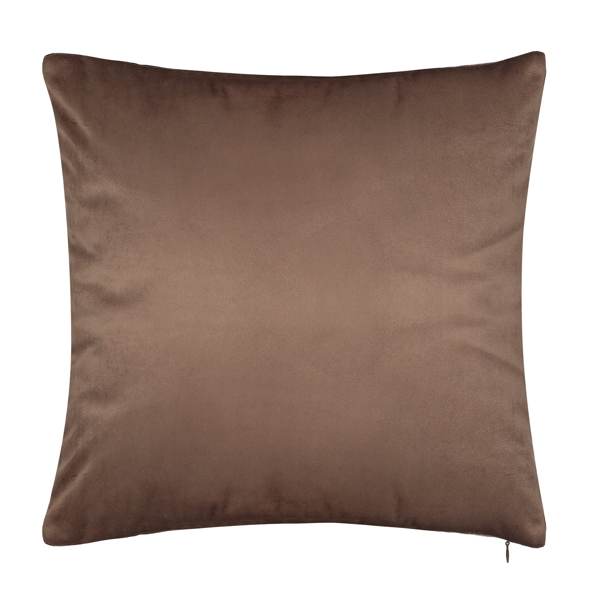 BARBONS Kissenbezug Stilvolle Kissenbezüge aus samtigem Stoff, Kissenhülle, günstig online kaufen