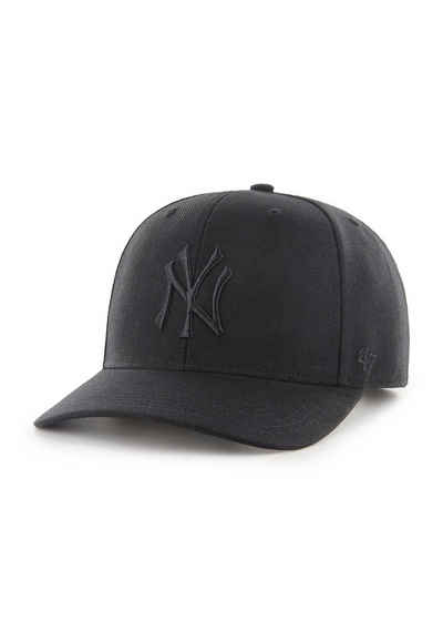 '47 Brand Baseball Cap 47 Brand MVP Adjustable Cap NY YANKEES BCLZOE17WBPBKA Schwarz Schwarz