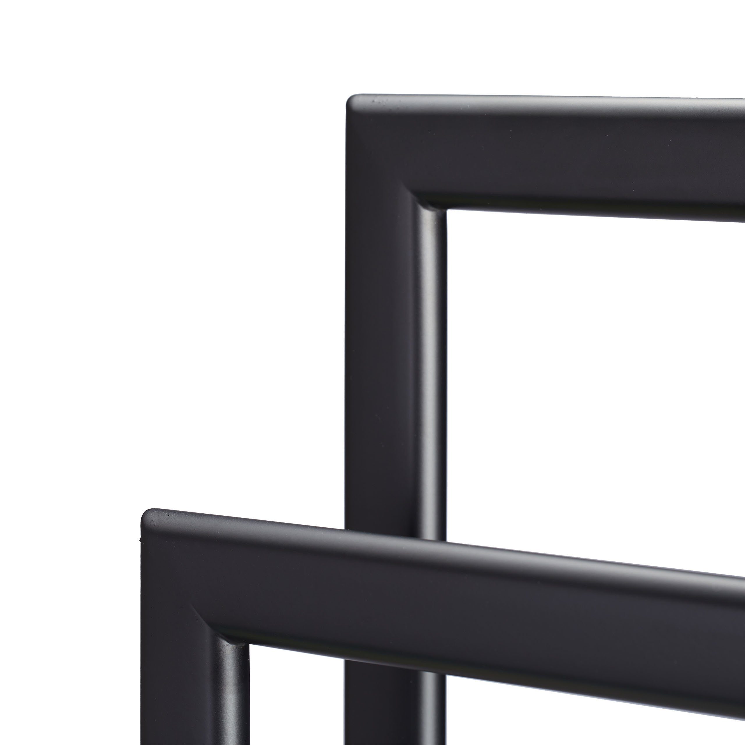 relaxdays Handtuchständer schwarz