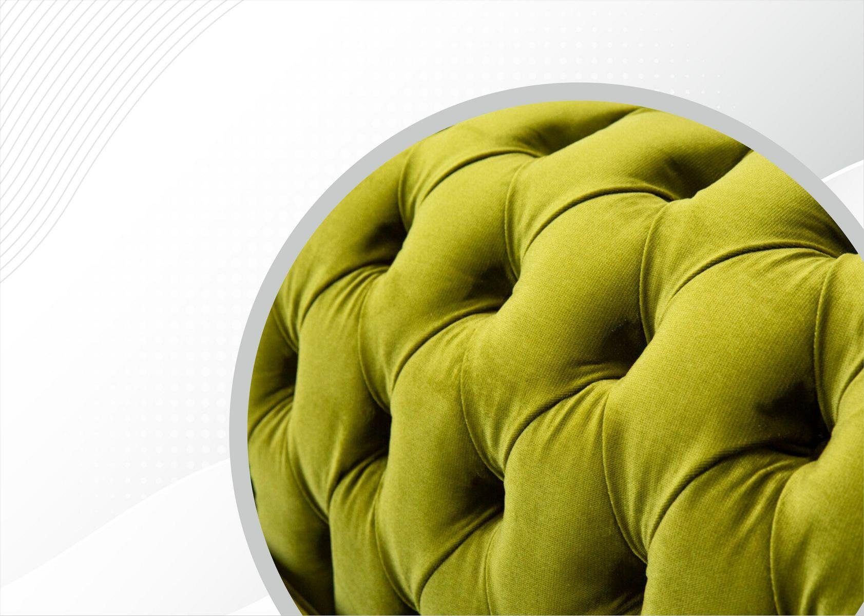 Chesterfield-Sofa, Sofa Sitzer Couch JVmoebel cm 3 Chesterfield Design 225