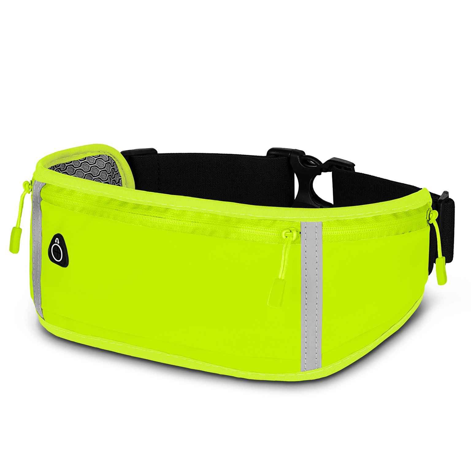 ONEFLOW Laufgürtel für HMD Pulse Lauftasche ActivePro Belt Grün Sport Handytasche zum Joggen Damen Herren Bauchtasche Handy Running