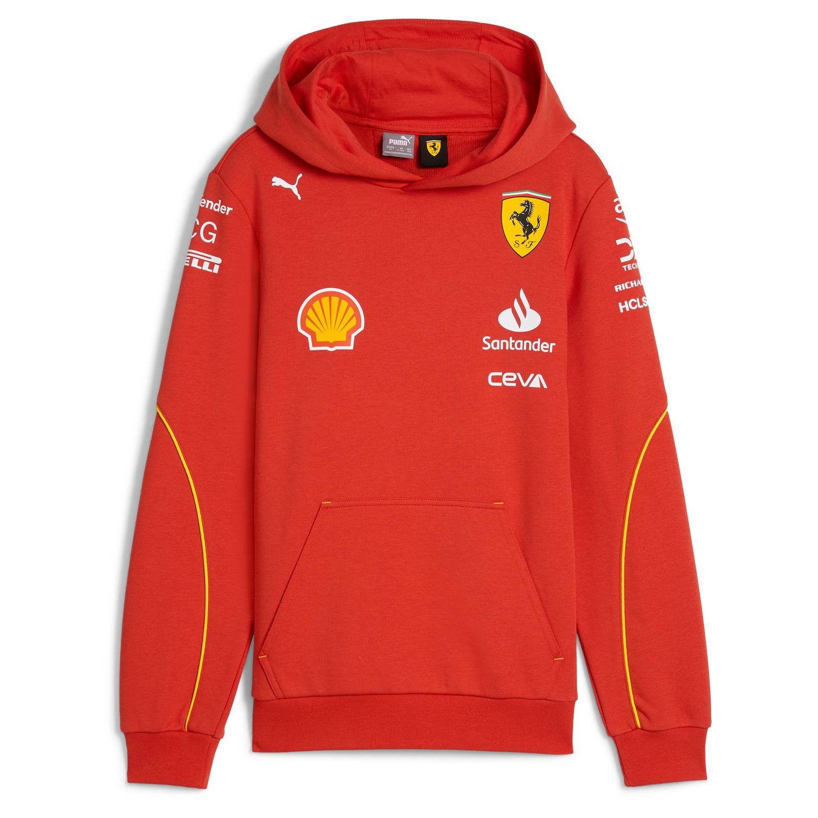 Scuderia Ferrari Kapuzenpullover Scuderia Ferrari Team Kapuzenpullover Puma 2024