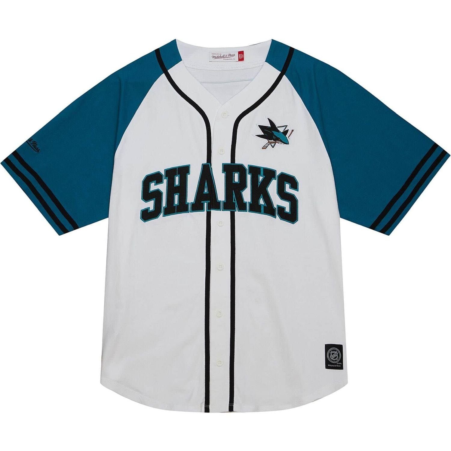 Mitchell & Ness Eishockeytrikot Practice Day Jersey San Jose Sharks