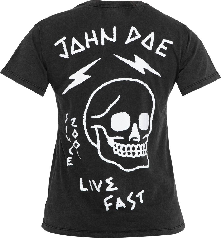 John Doe T-Shirt T-Shirt Women Live Fast Skull