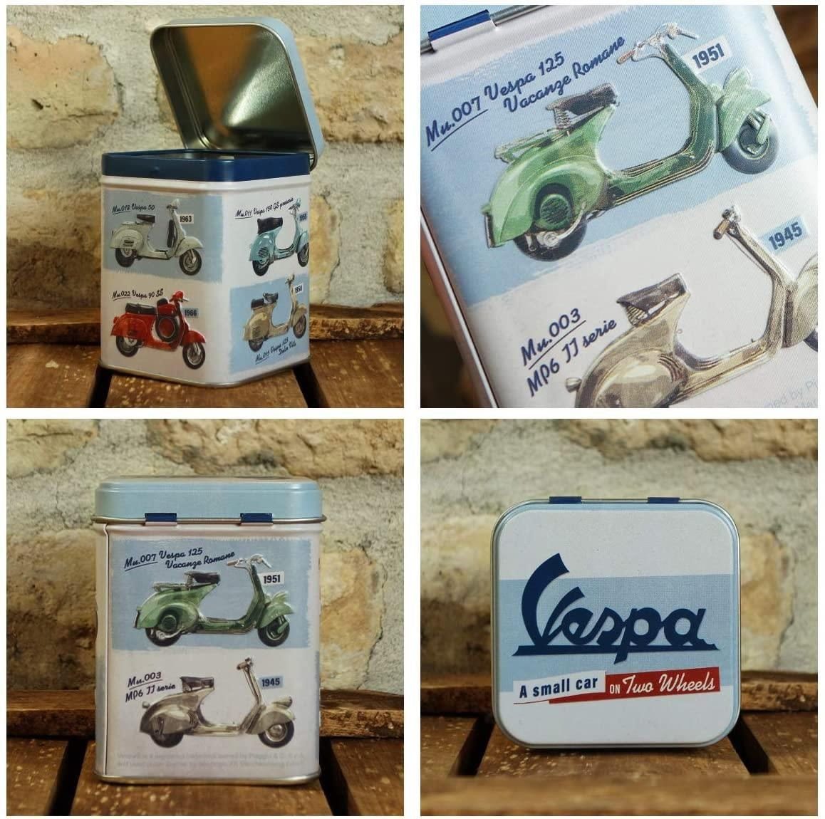 Teedose Model Gewürzdose - Vespa Nostalgic-Art Chart Teedose Vorratsdose