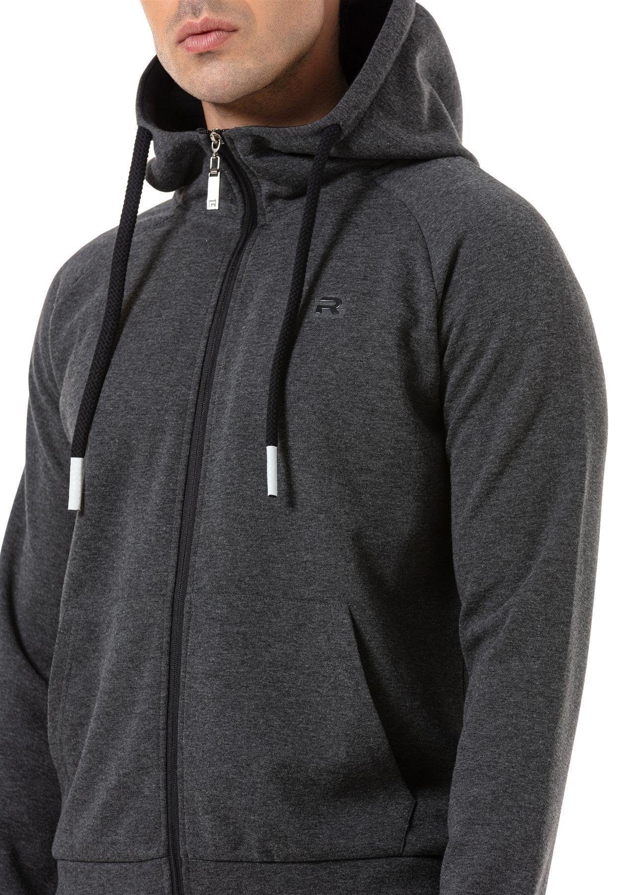 RedBridge Jogginganzug Red Bridge Herren Jogginganzug Sweat Jacke und Hose Set (2-tlg), Komfortabel
