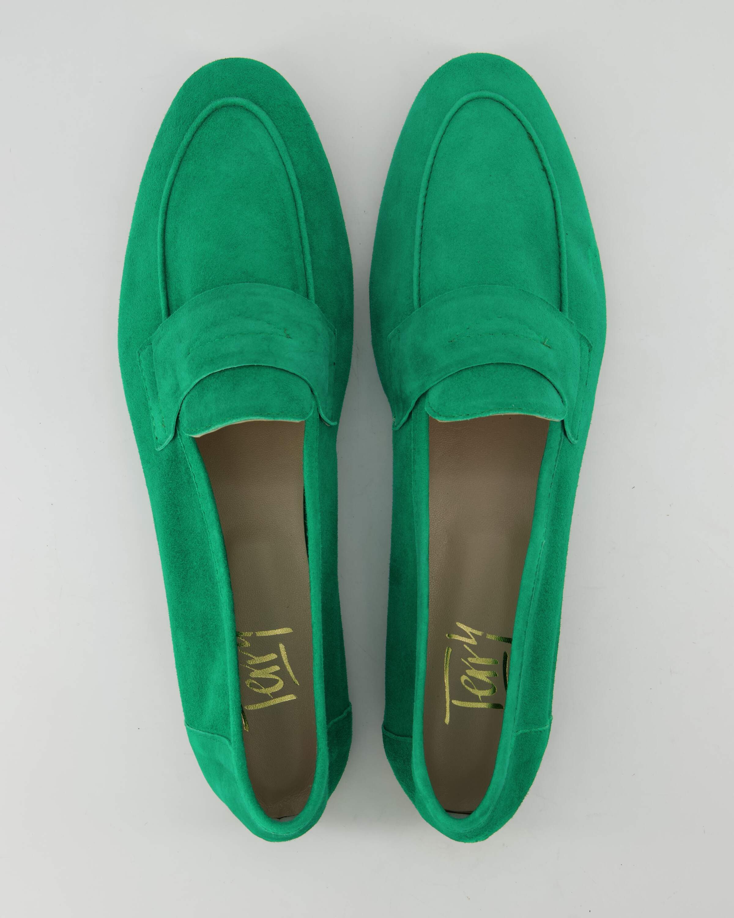 Terry Abete Slipper Obermaterial: Leder