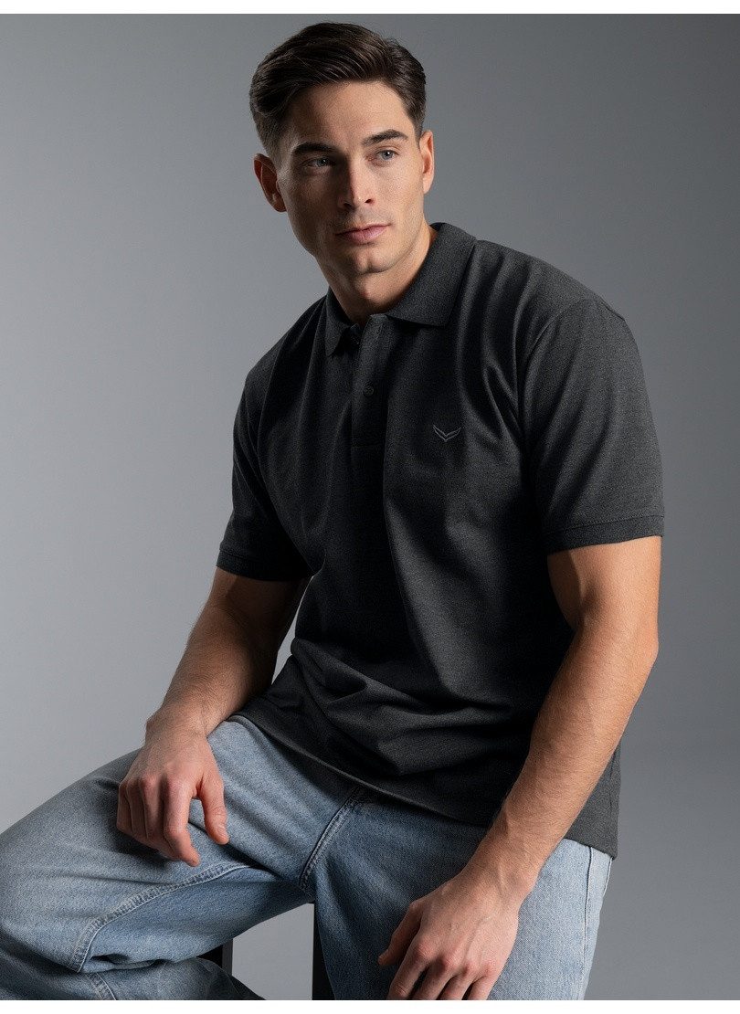 Trigema Poloshirt TRIGEMA Poloshirt DELUXE Piqué (1-tlg)