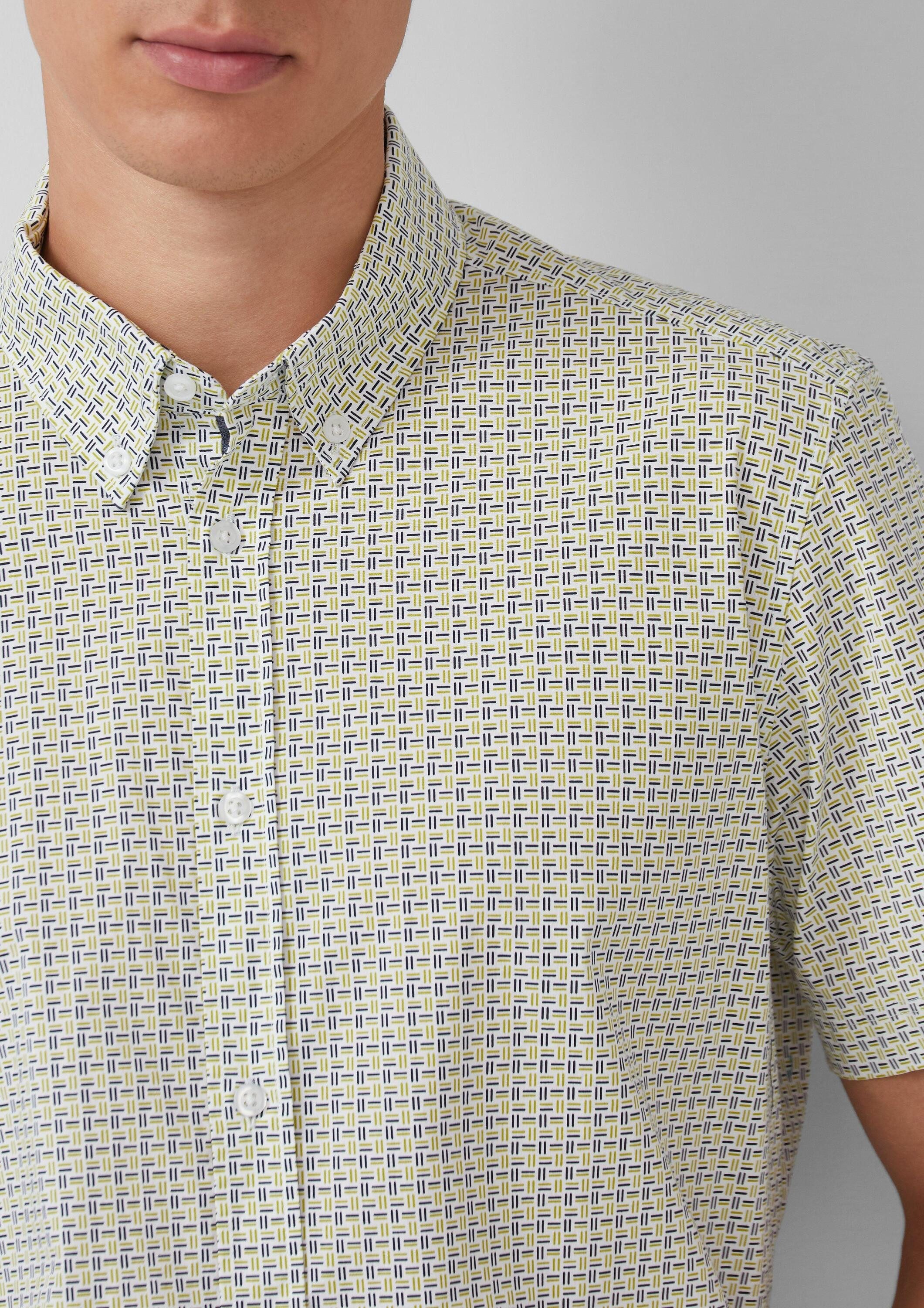 s.Oliver Kurzarmhemd Hemd (1-tlg)