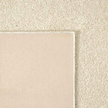 Teppich Wohnzimmer Teppich flauschig warm • in creme, Carpetia, rechteckig, Höhe: 30 mm