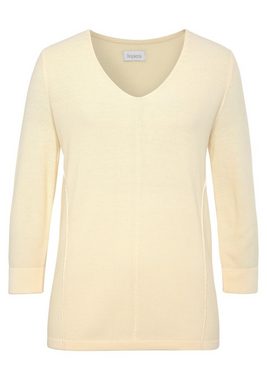 Boysen's 3/4 Arm-Pullover aus sommerlich leichtem "Perlen-"Strick - NEUE KOLLEKTION
