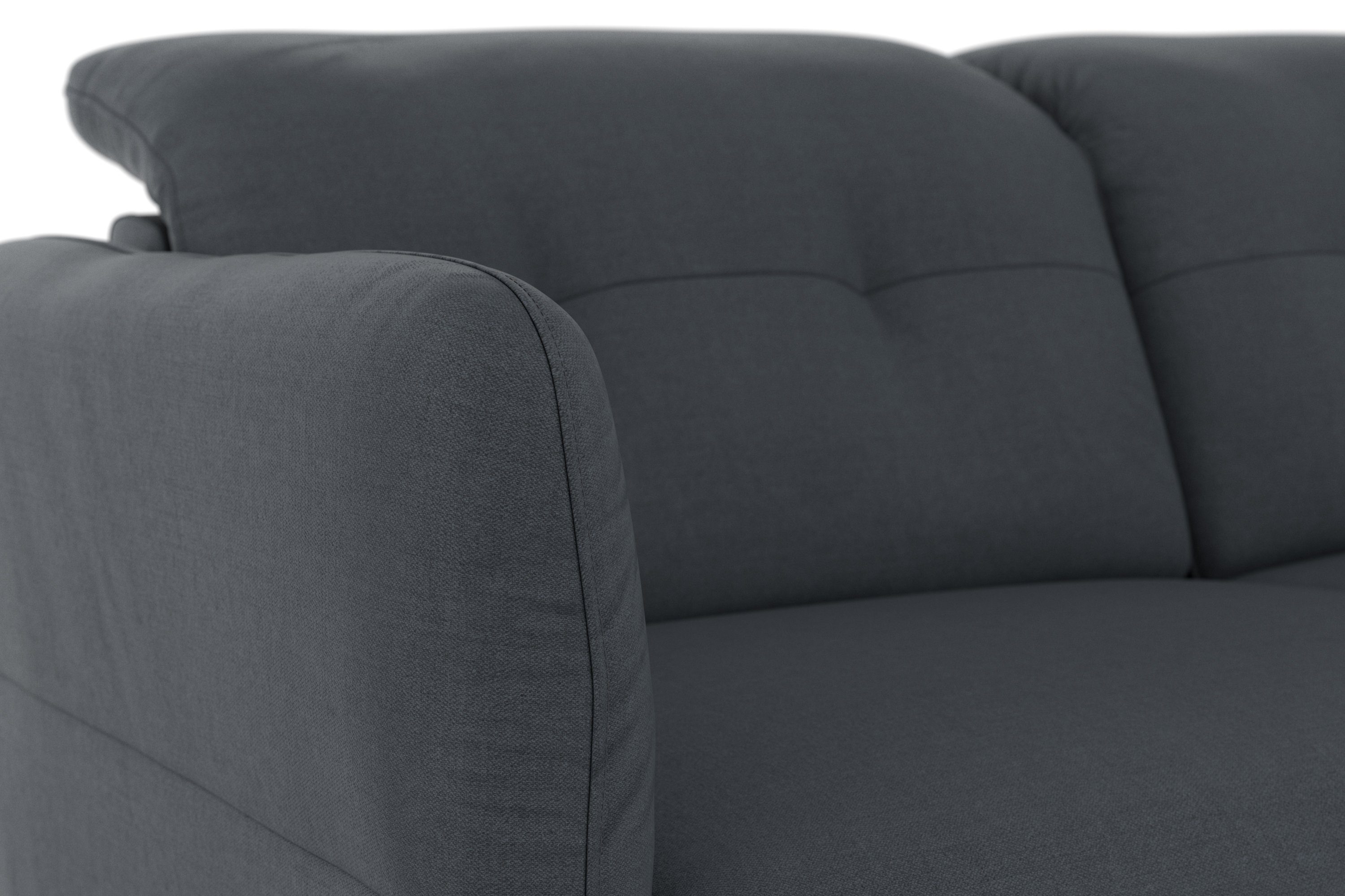 sit&more Wahlweise Ecksofa Scandia, Kopfteilverstellung und Armteilfunktion mit