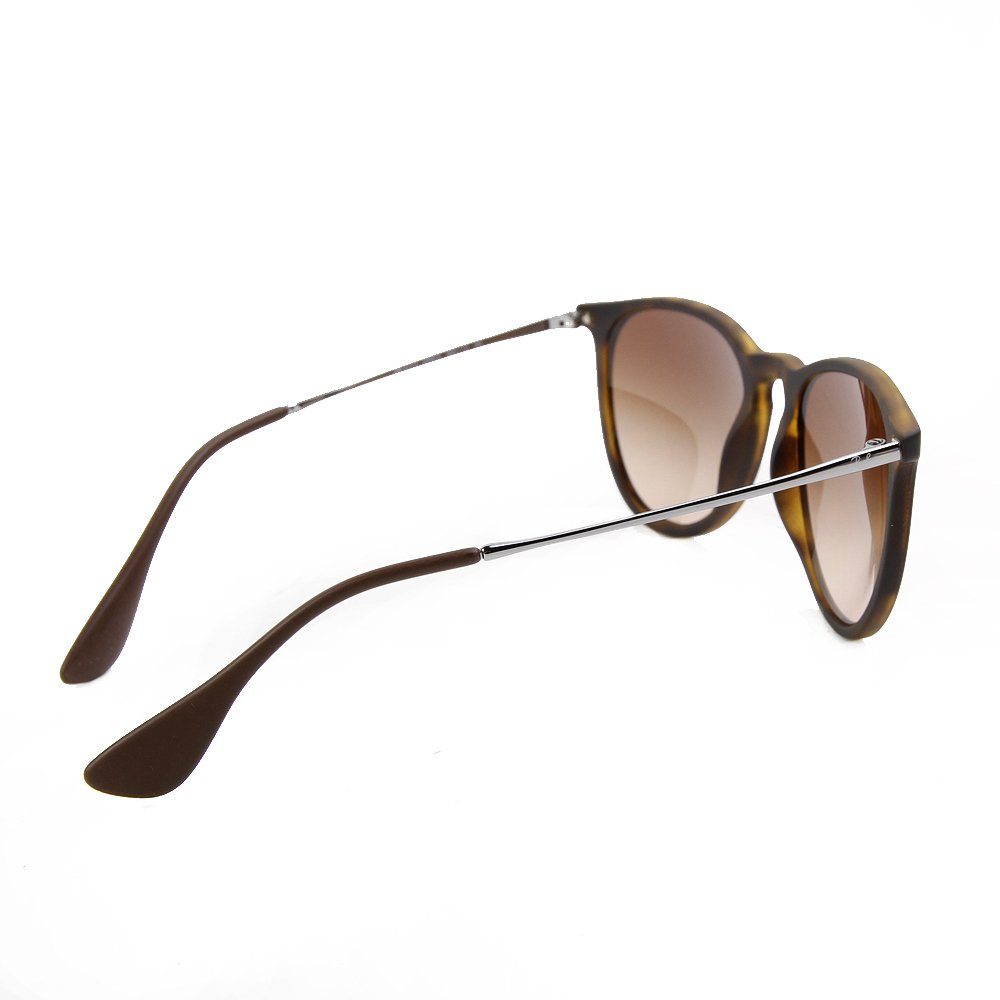Ray-Ban Sonnenbrille Ray-Ban Erika RB4171 865/13 54 Rubber Havana Brown Gradient Dark Brown