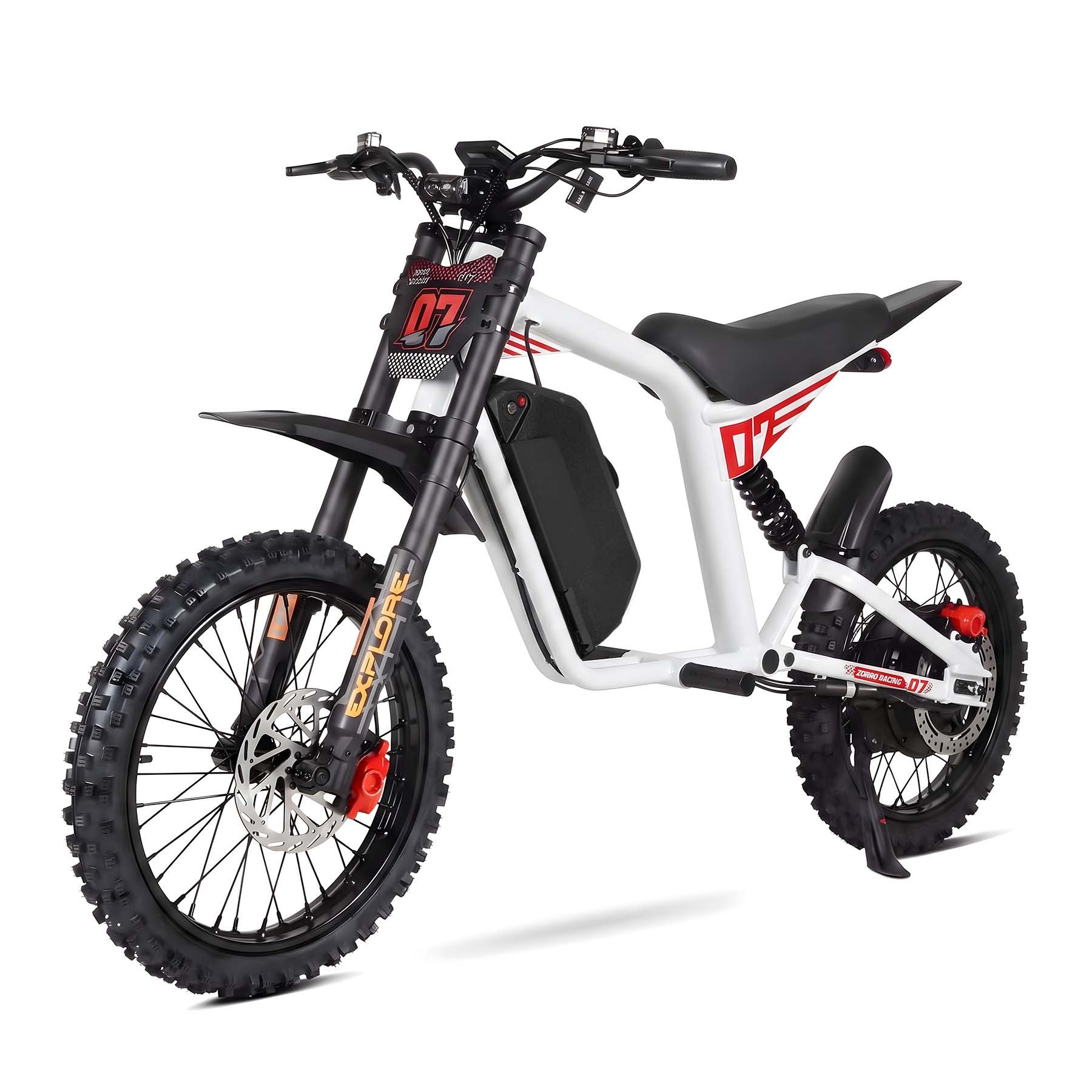 Vankel E-Motorroller FT07 E Scooter mit Sitz Offroad Erwachsene, 2000 W 60 V 25 Ah, 68 km/h, 68 km/h, Keine Straßenzulassung: ausschließlich auf Privatgelände verwenden