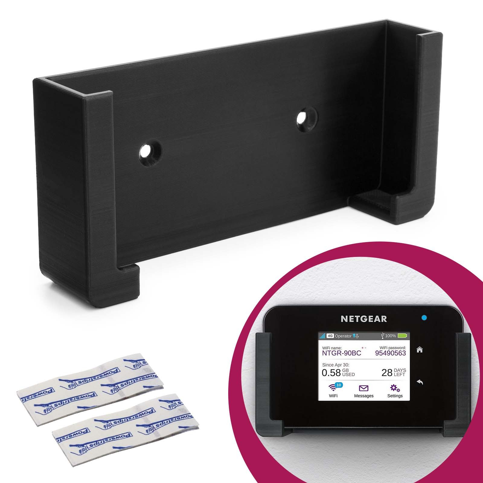 Wandhalterung Wandhalterung Router Halter Schwarz passend für Netgear Nighthawk A810