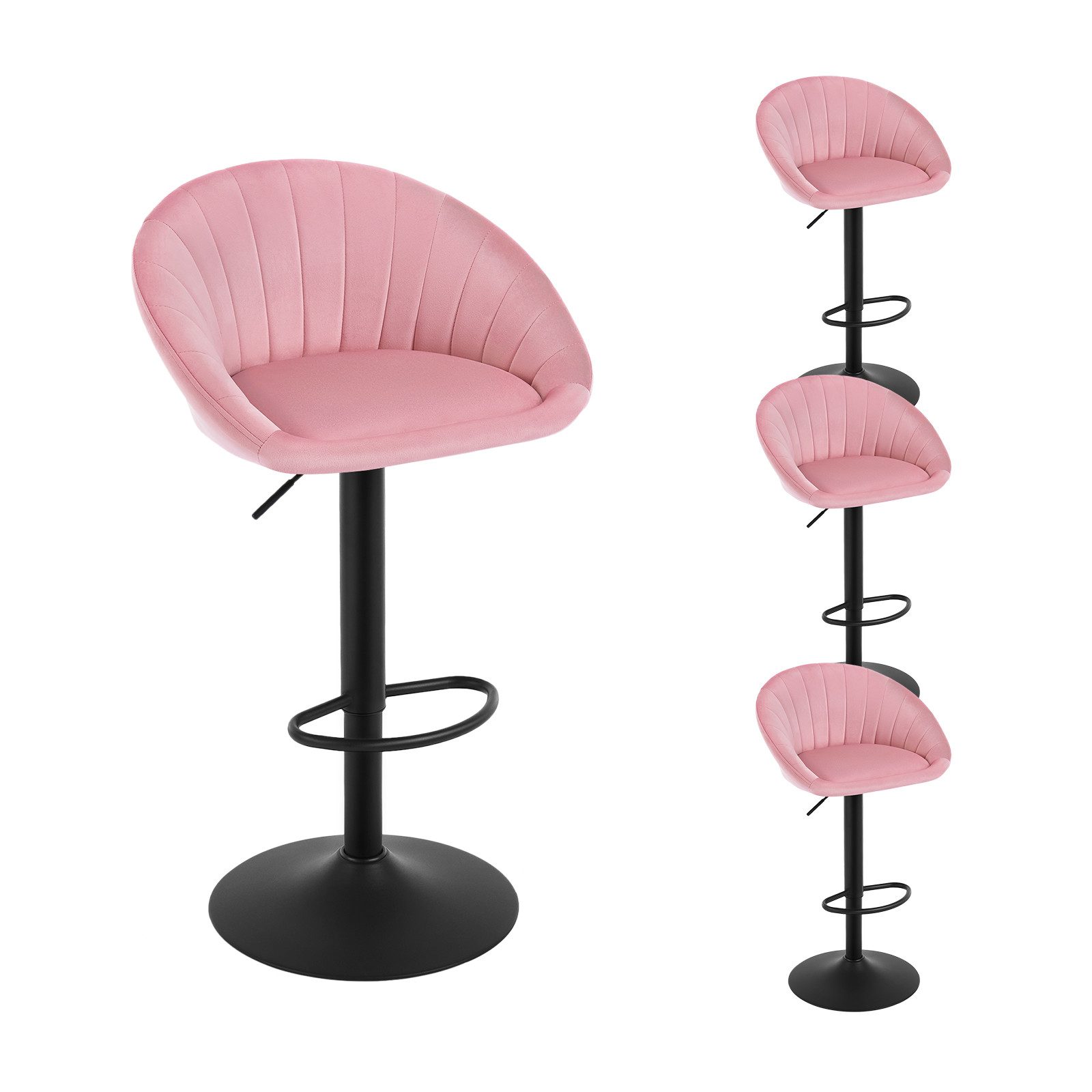 Woltu Barhocker (1 St), küchenhocker höhenverstellbar, günstig online kaufen