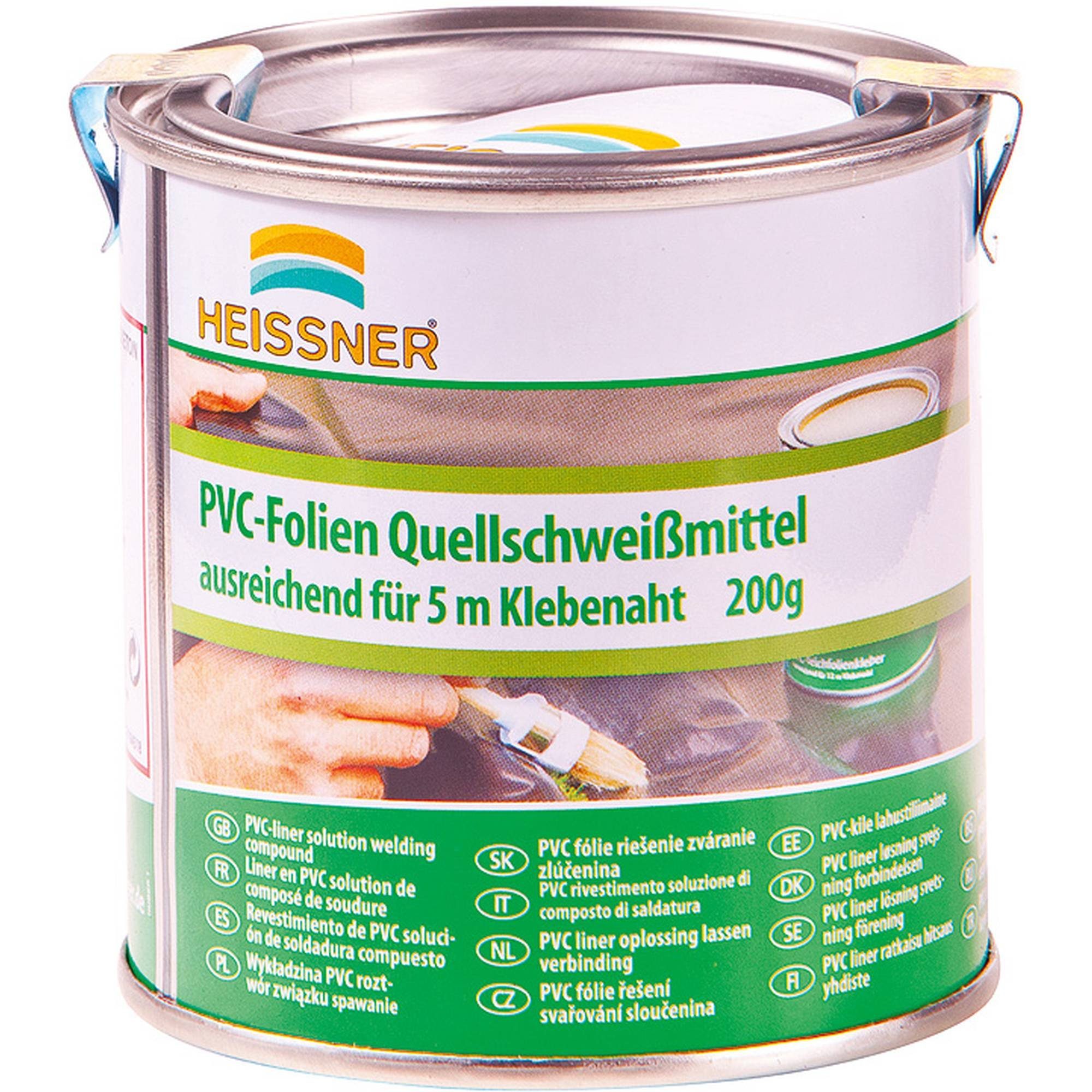 Heissner Teichfolie PVC-Teichfolienkleber 200g von Heissner