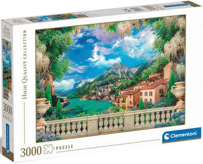 Clementoni® Puzzle High Quality Collection, Herrliche Terrasse am See, 3000 Puzzleteile, Made in Europe; FSC® - schützt Wald - weltweit
