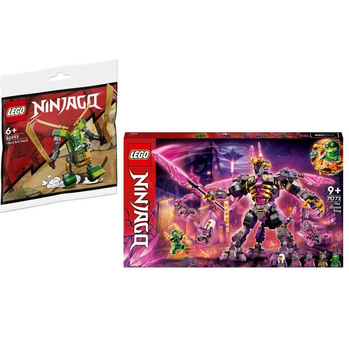 LEGO® Konstruktions-Spielset Ninjago 2er Set: 30593 Lloyds Mech Polybag + 71772