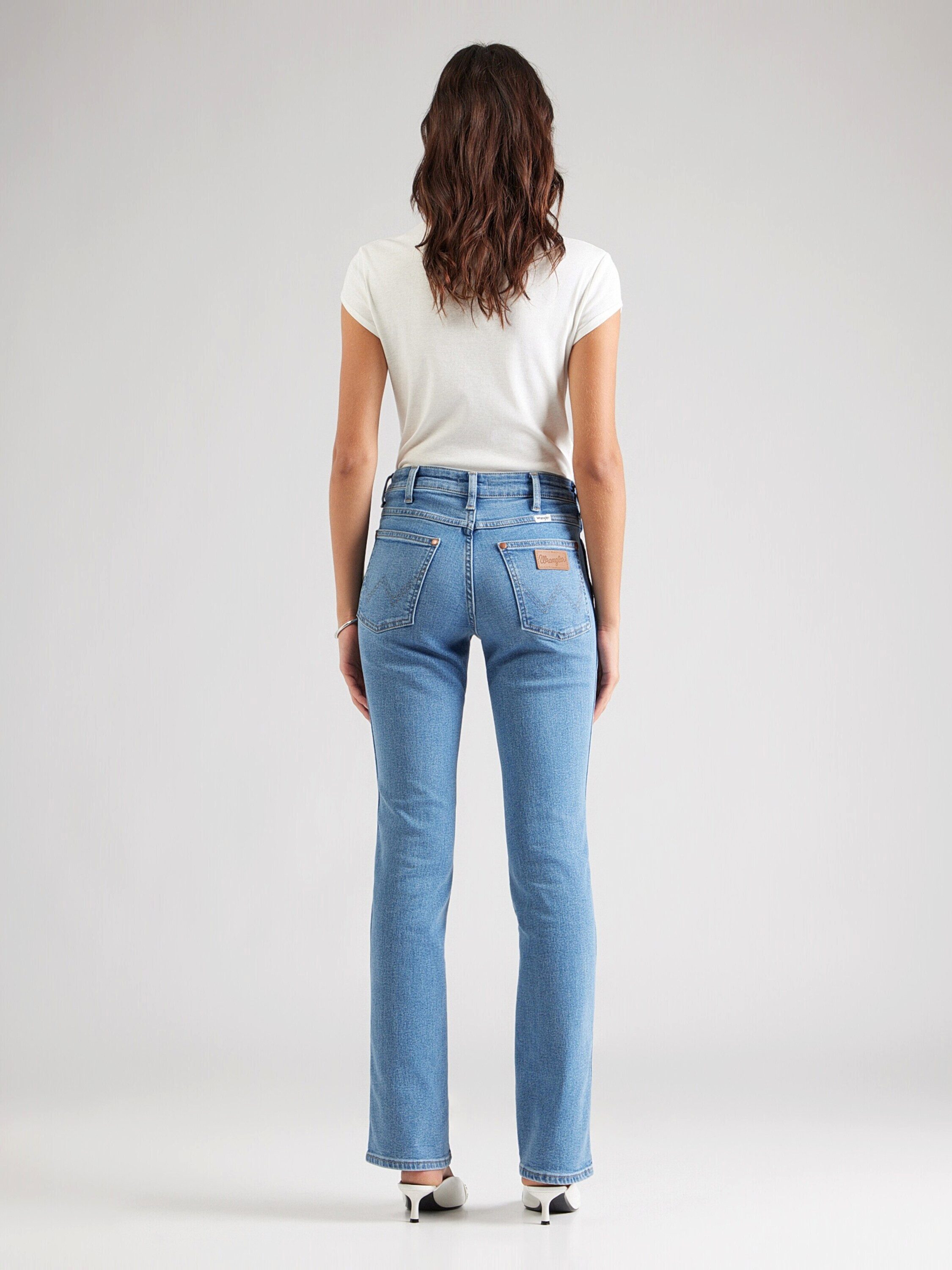 Wrangler Bootcut-Jeans BOOTCUT (1-tlg) Plain/ohne Details