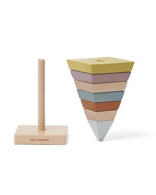 Kids Concept Stapelspielzeug Stapelspiel Stapelpyramide Neo bunt