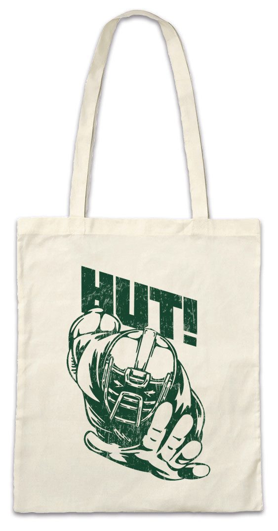 Urban Backwoods Beuteltasche American Football Hut Stofftasche Player Sport Passion Love Addiction (1-tlg), Spielfeld Court Spieler Verein