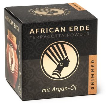 AFRICAN ERDE Bronzer-Puder AFRICAN ERDE Terracotta Puder SHIMMER - NEU mit Arganöl