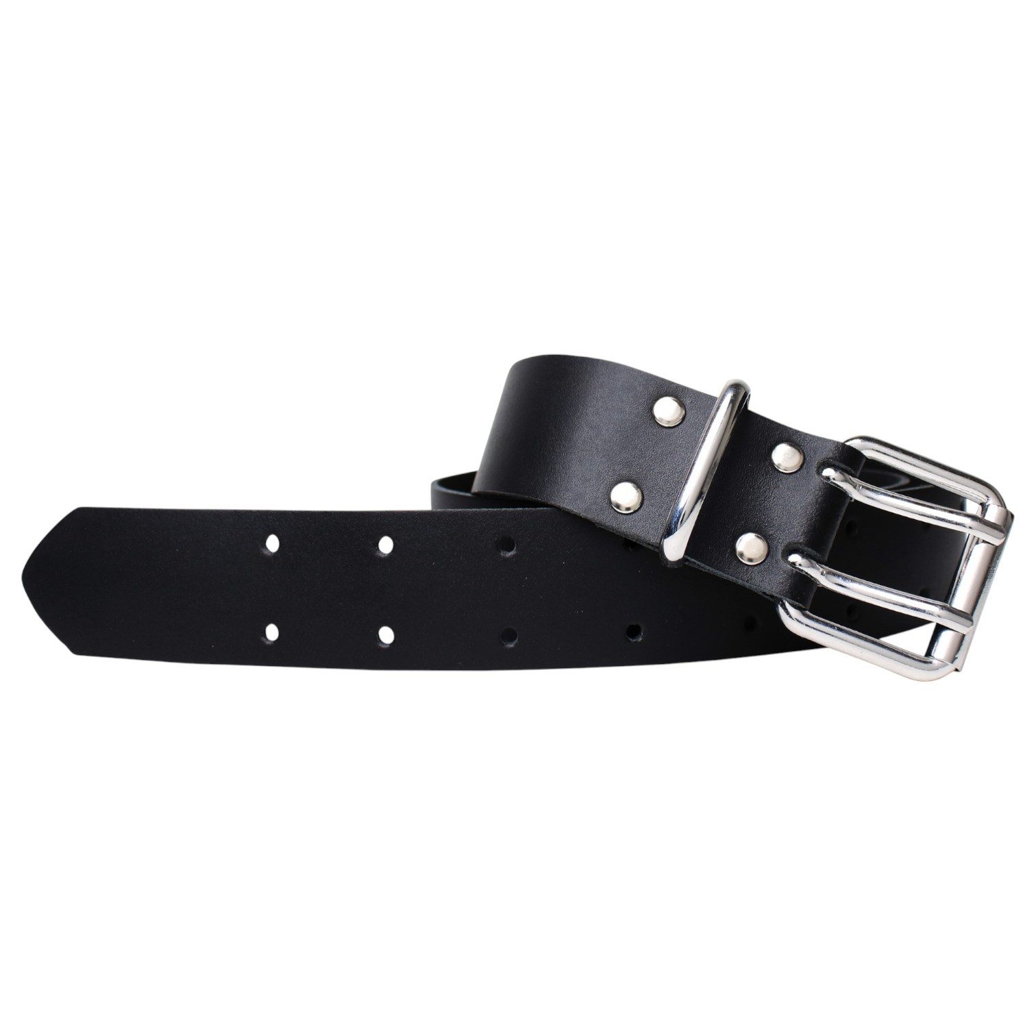 FRONHOFER Hüftgürtel Herren Leder breit (1-St) Arbeitsgürtel, Doppelpack