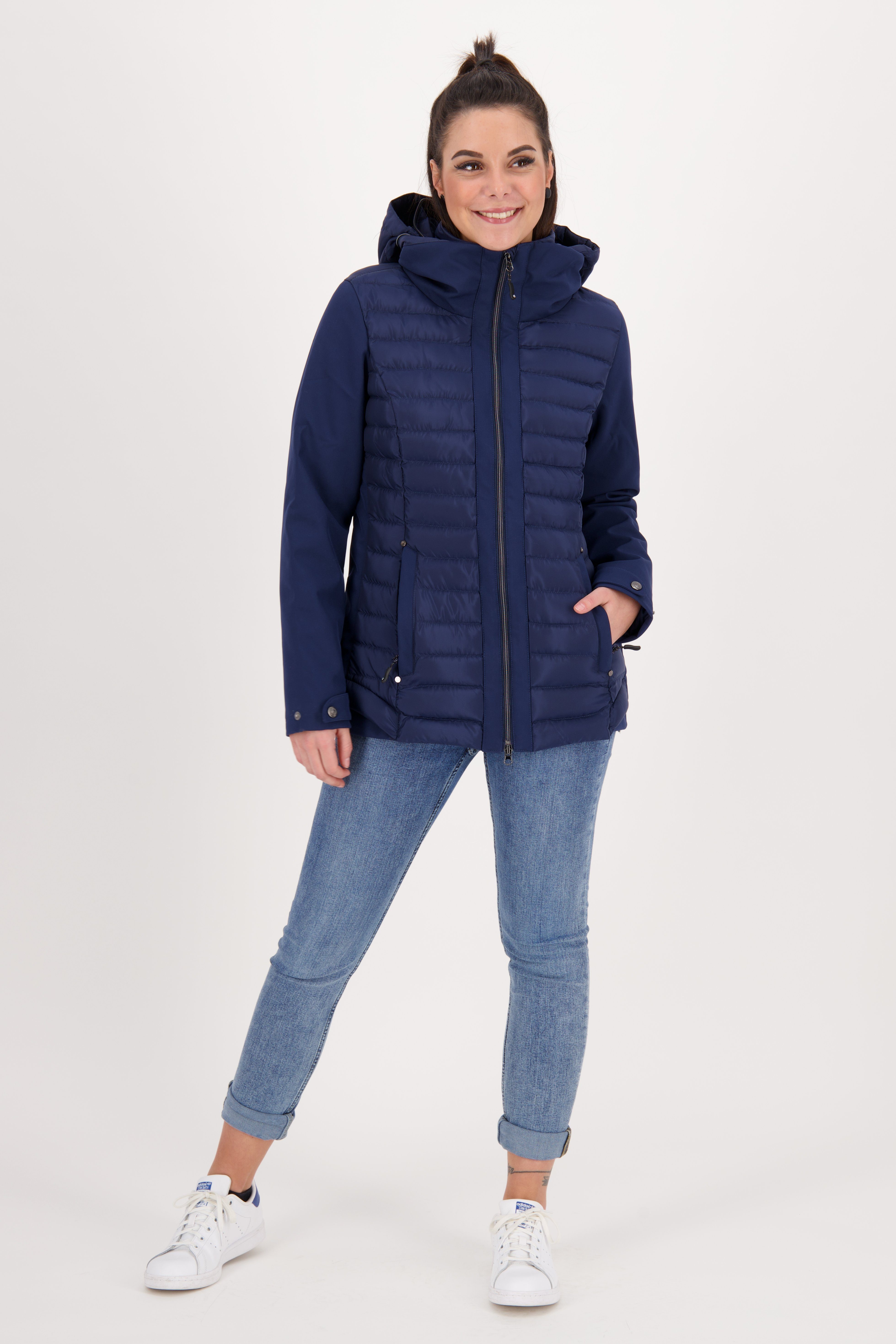 Steppjacke und Kapuze mit Stehkragen CS blazer navy II GILMOUR Women LPO AIMEE