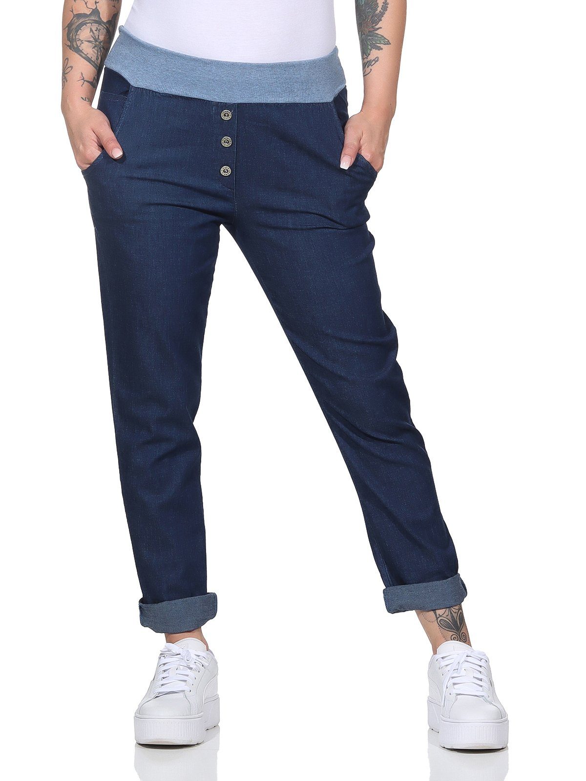 CLEO STYLE Jogginghose Damen Jogginghose 23149 günstig online kaufen