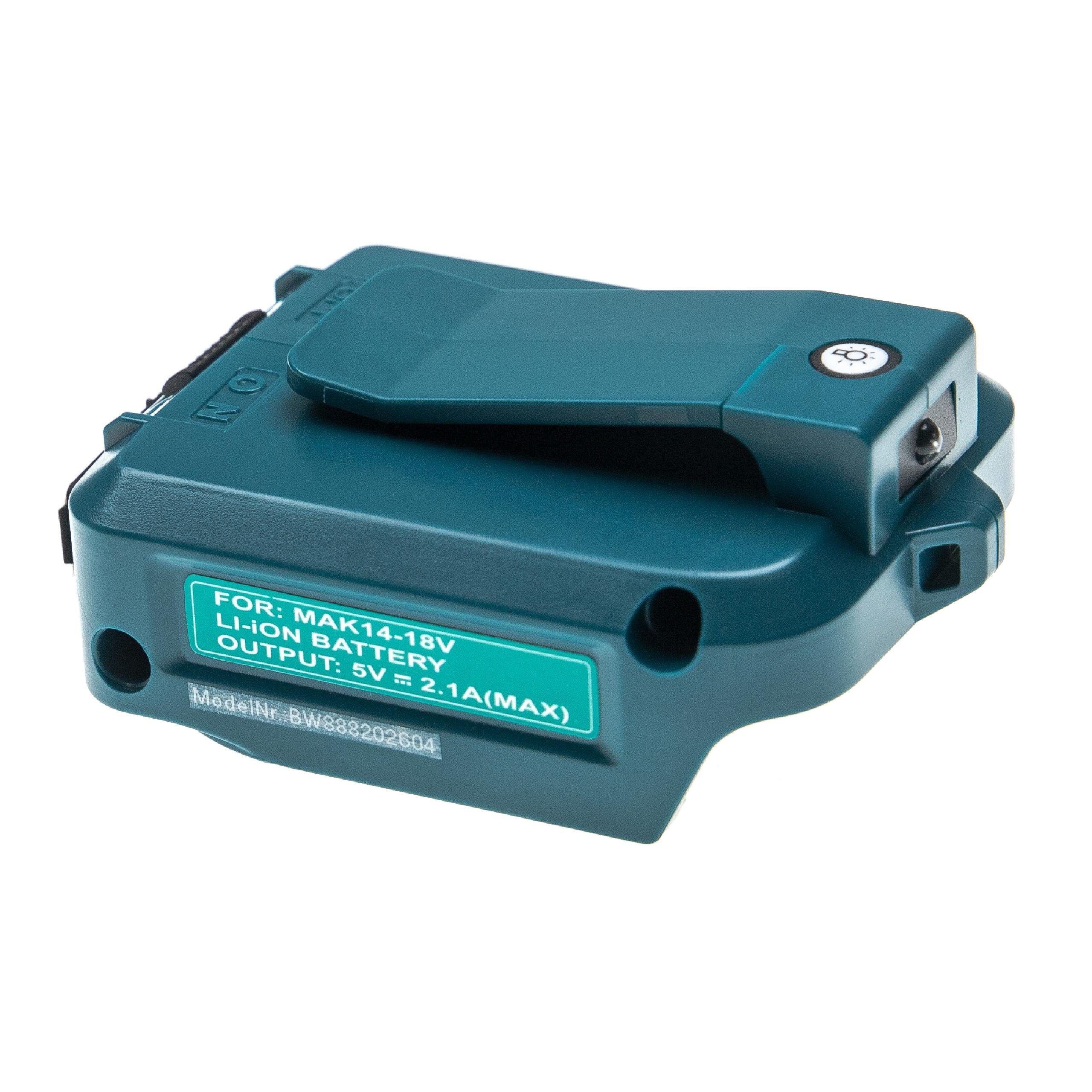 vhbw passend für Makita MET1821, T6226 Elektrowerkzeug Adapter