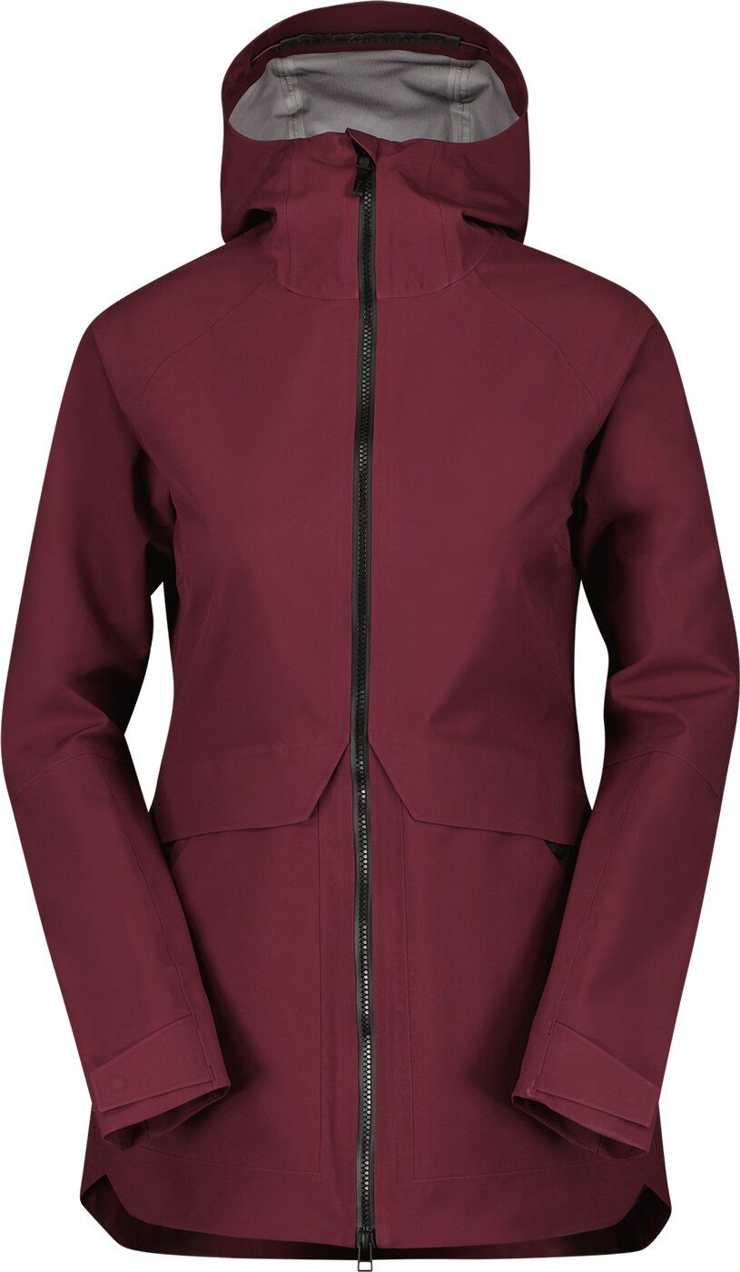 Outdoorjacke SCO Jacket W's Tech Coat 3L WILD RED