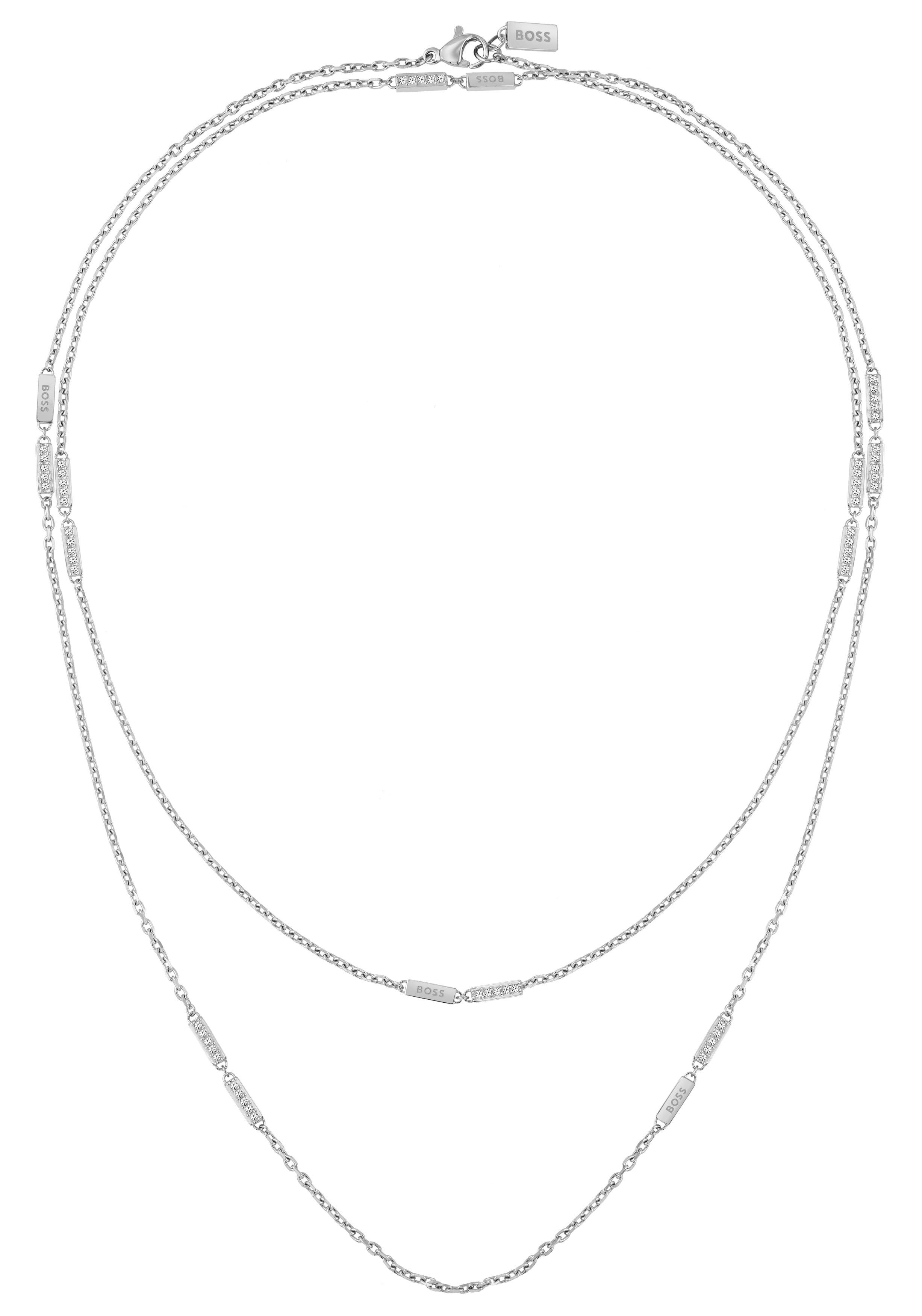 BOSS Kette ohne Anhänger Schmuck Edelst...