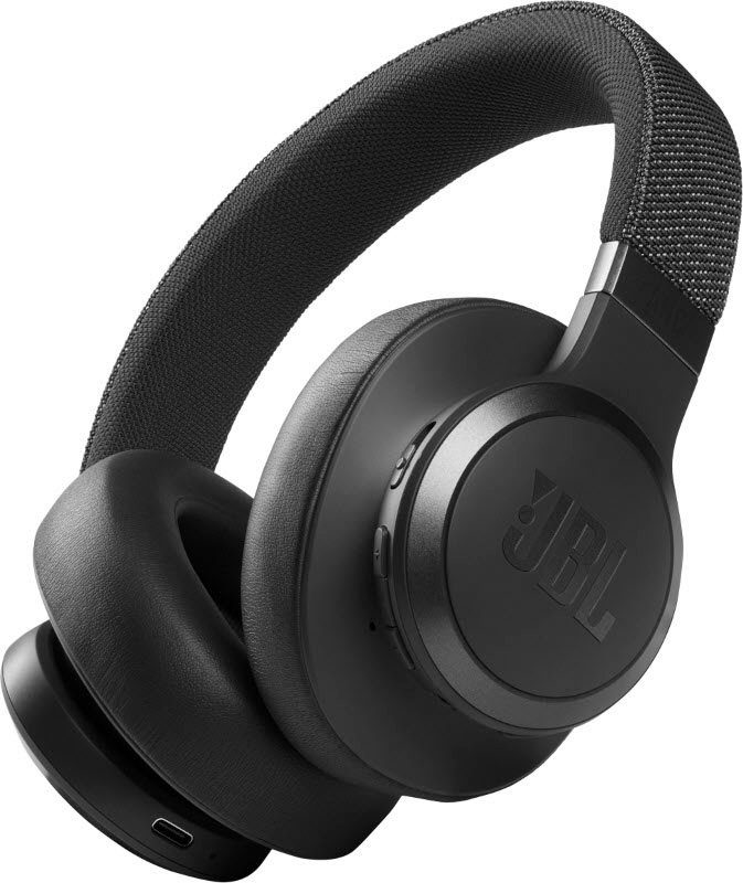 JBL LIVE 660NC Kabelloser Over-Ear-Kopfhörer (Freisprechfunktion,  Noise-Cancelling, Sprachsteuerung, Google Assistant, A2DP Bluetooth, AVRCP