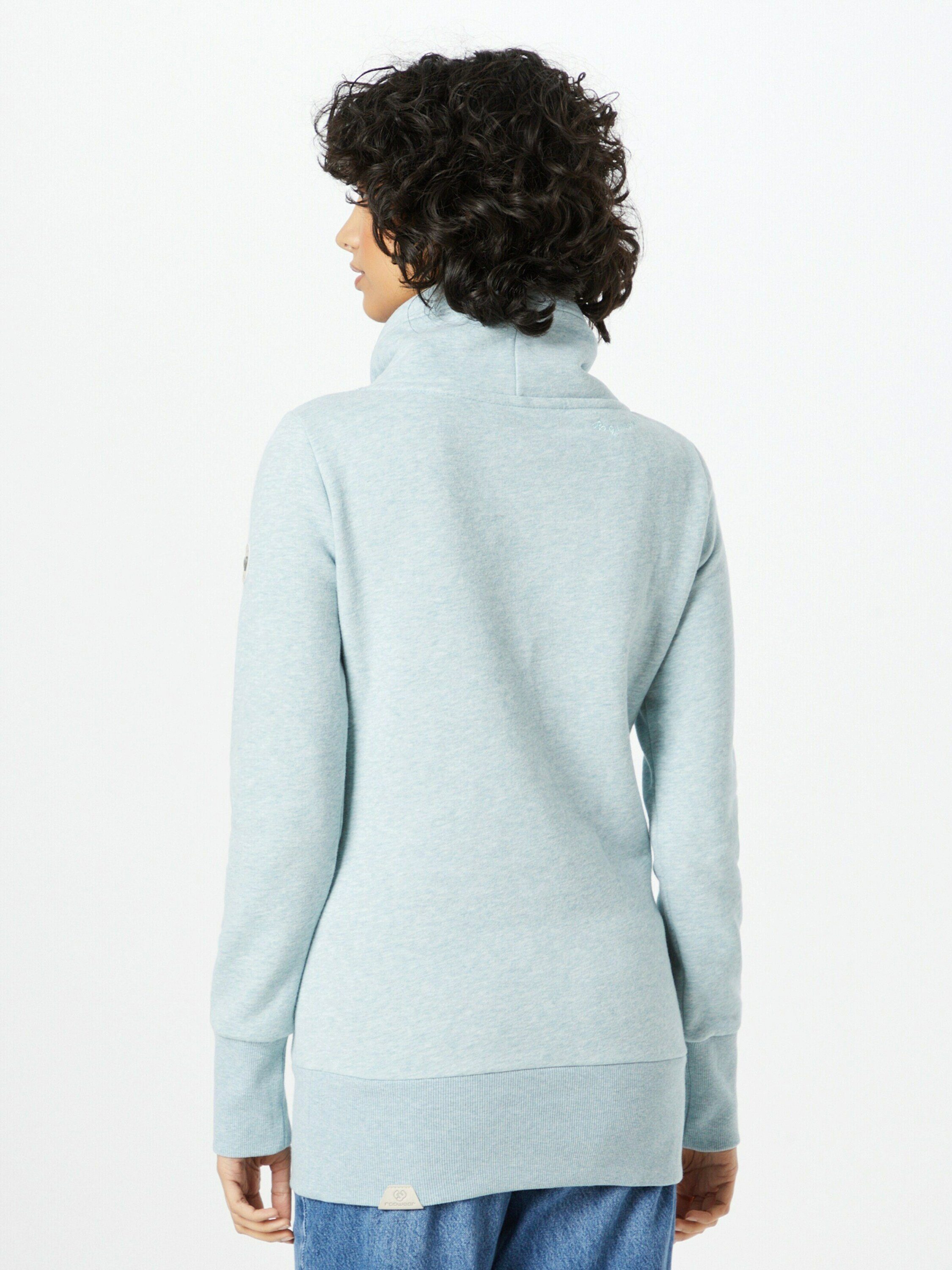 NESKA Details AQUA Plain/ohne Ragwear (1-tlg) Sweatshirt
