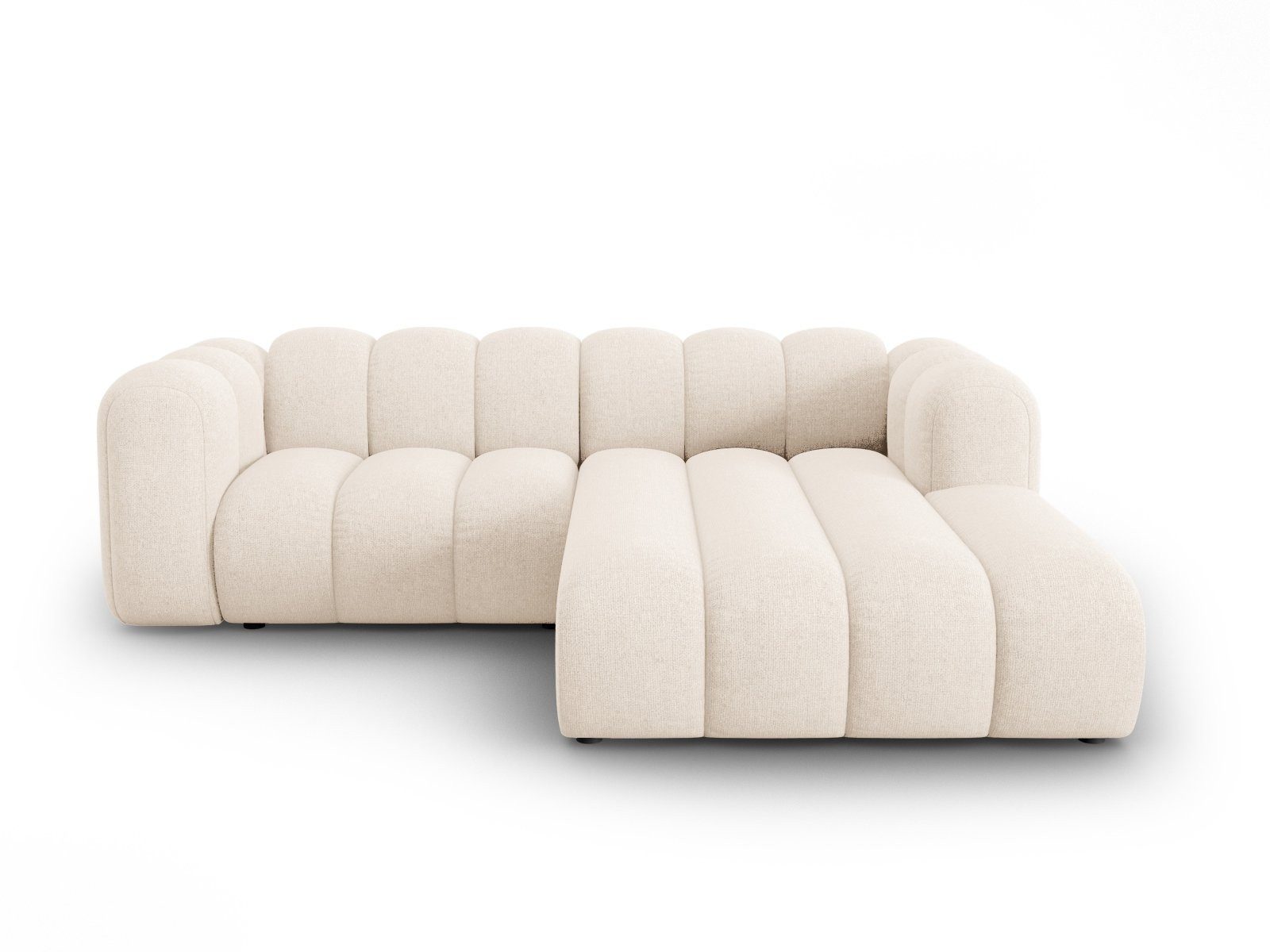 Micadoni Ecksofa Lupine, modular 3-Sitzer günstig online kaufen