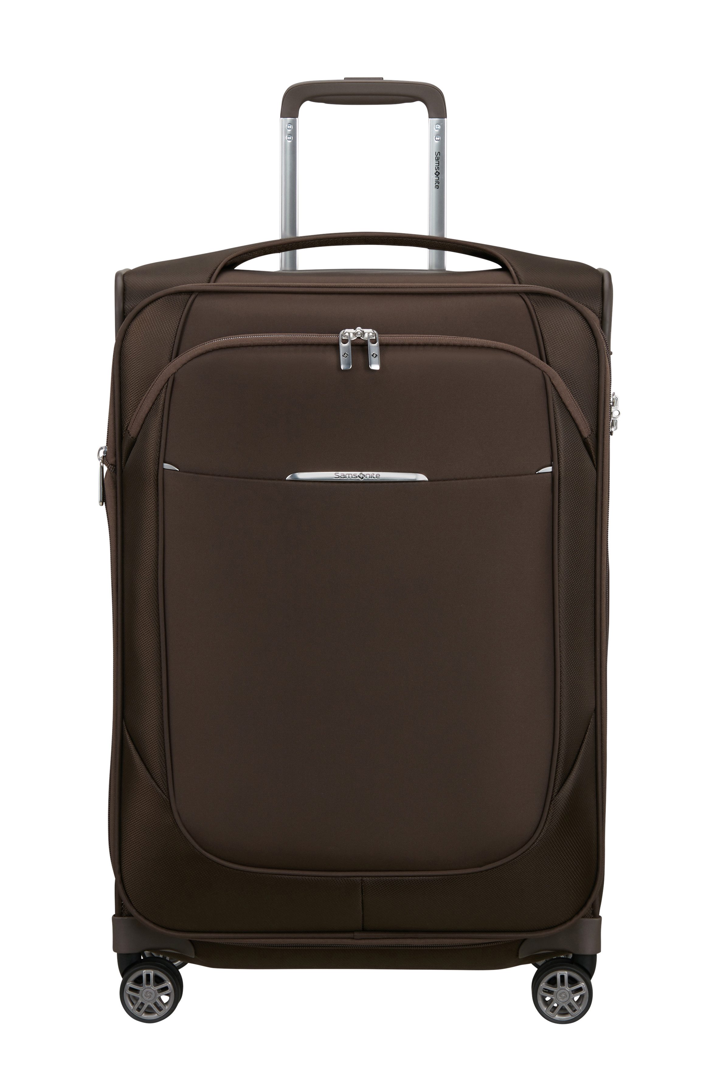 Samsonite Weichgepäck-Trolley RE-LITE, verschiedene Größen und Farben, 4 Rollen, Unisex Koffer, arretierbares, versenkbares Druckknopf-Trolleysystem