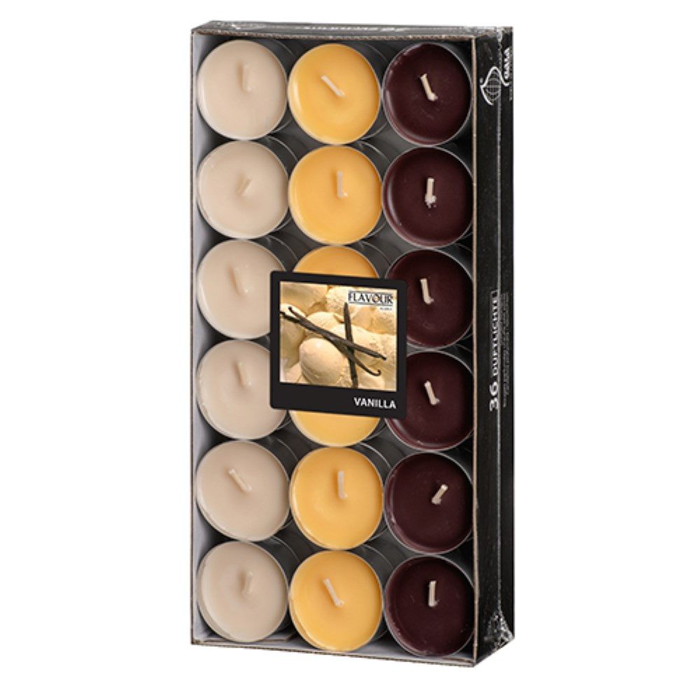 PAPSTAR Duftkerze 36 Duftlichte Ø 38 mm · 17 mm creme - Vanilla "Ton in Ton günstig online kaufen