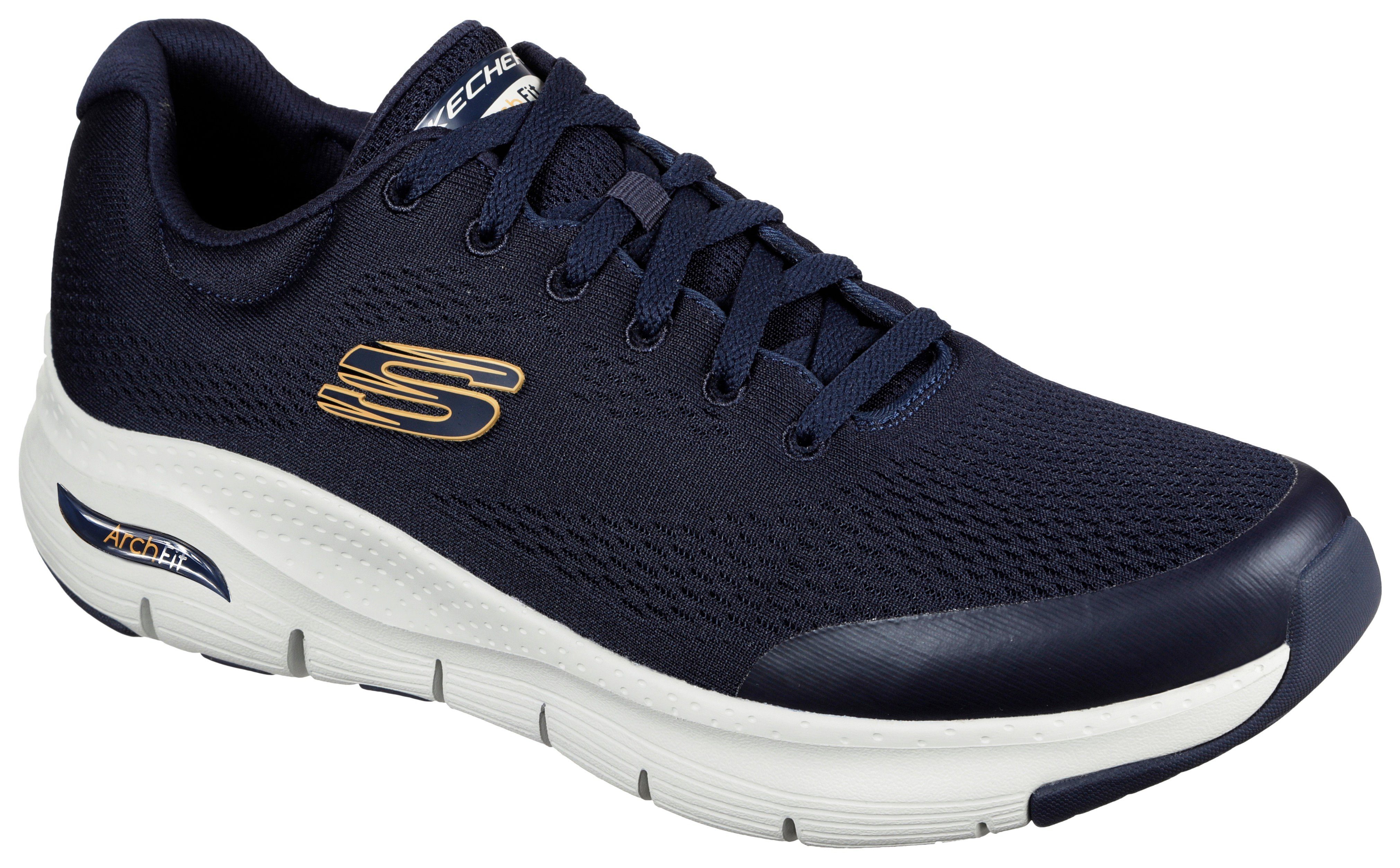 Skechers ARCH FIT Sneaker mit Arch Fit-Innensohle dunkelblau / weiß