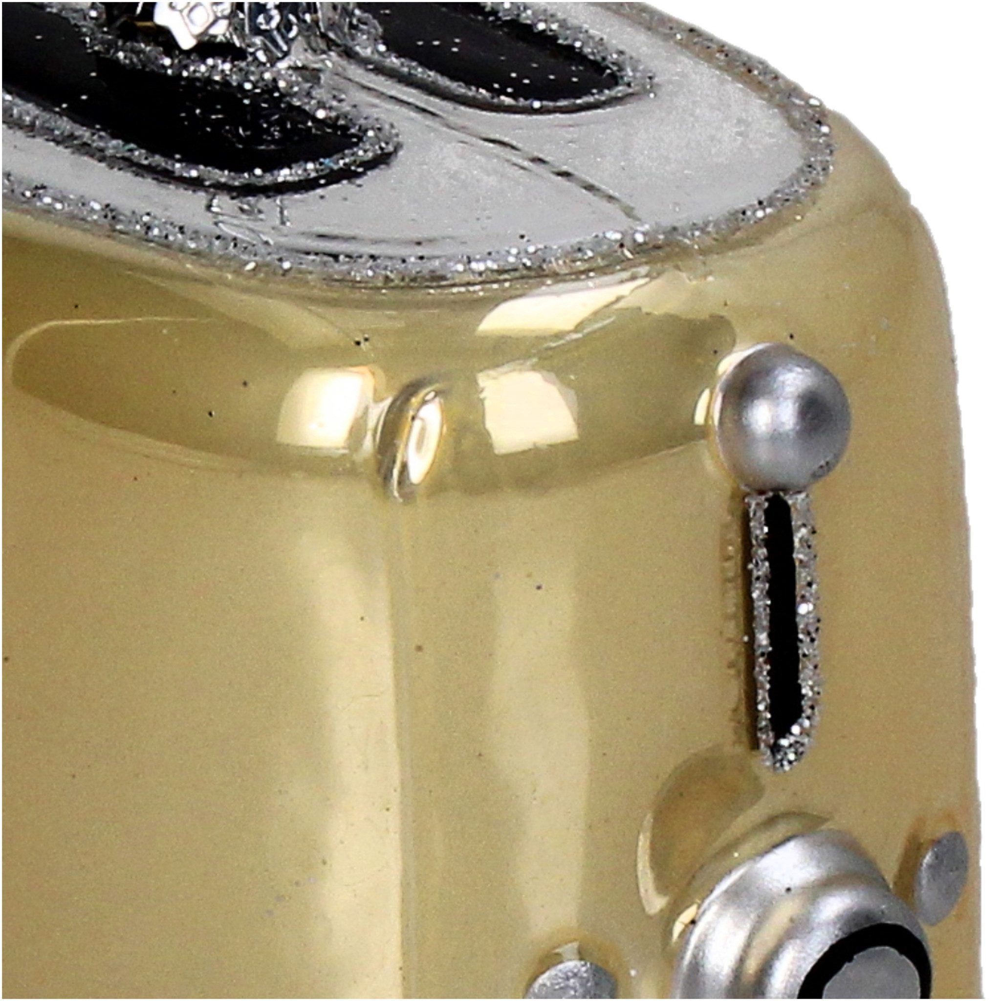 HD Collection Christbaumschmuck, Christbaumschmuck Glas 6,5cm Toaster Figur günstig online kaufen