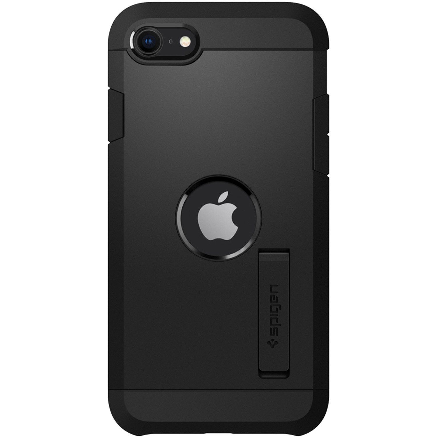Spigen Backcover Spigen Tough Armor™ Case Schwarz für das Apple iPhone SE (2022 / 2020)