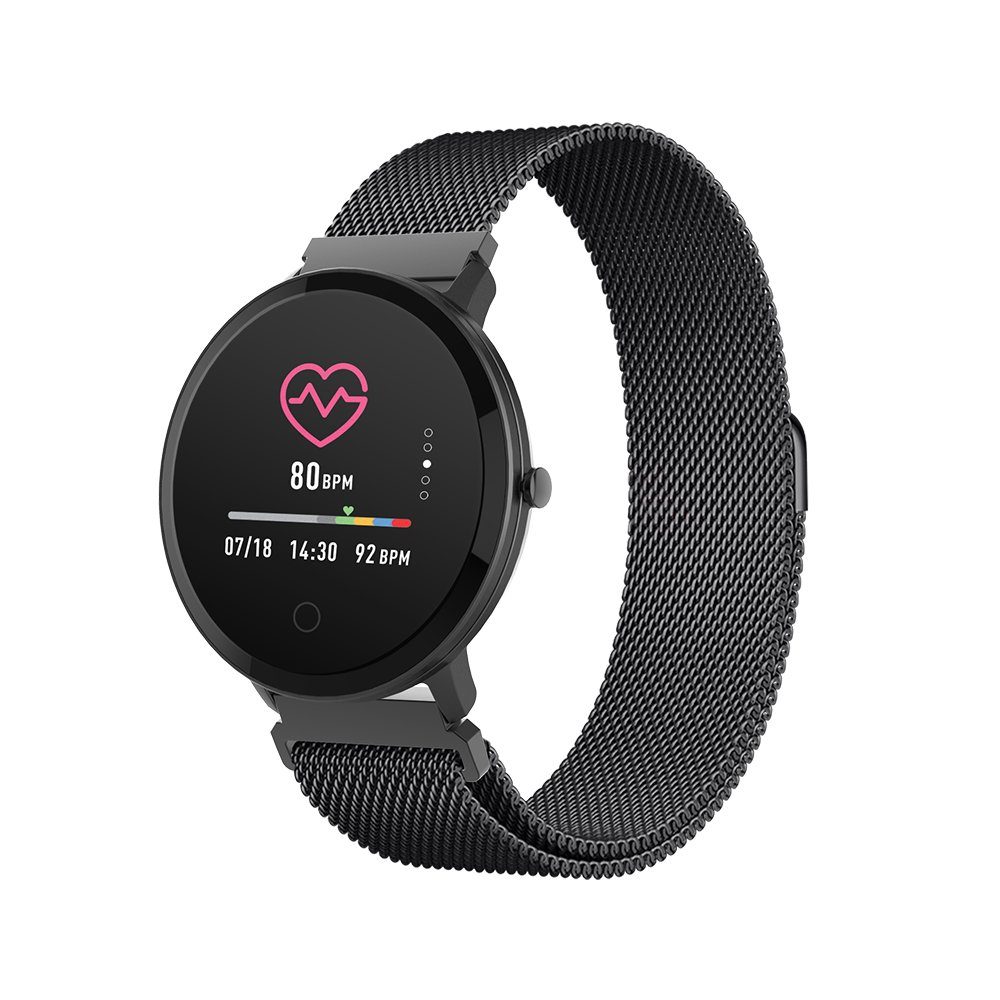 Forever Fitness-Tracker Forevive Wasserdicht IP67 Multi-Sport-Funktion Smart Watch Android iOS