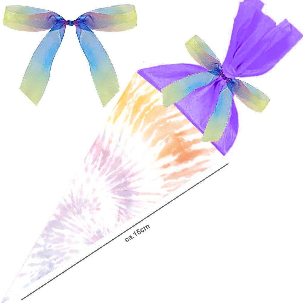 Herlitz Schultüte 15 cm gefüllt Mini Batik Pastell – Bild 2 von 5