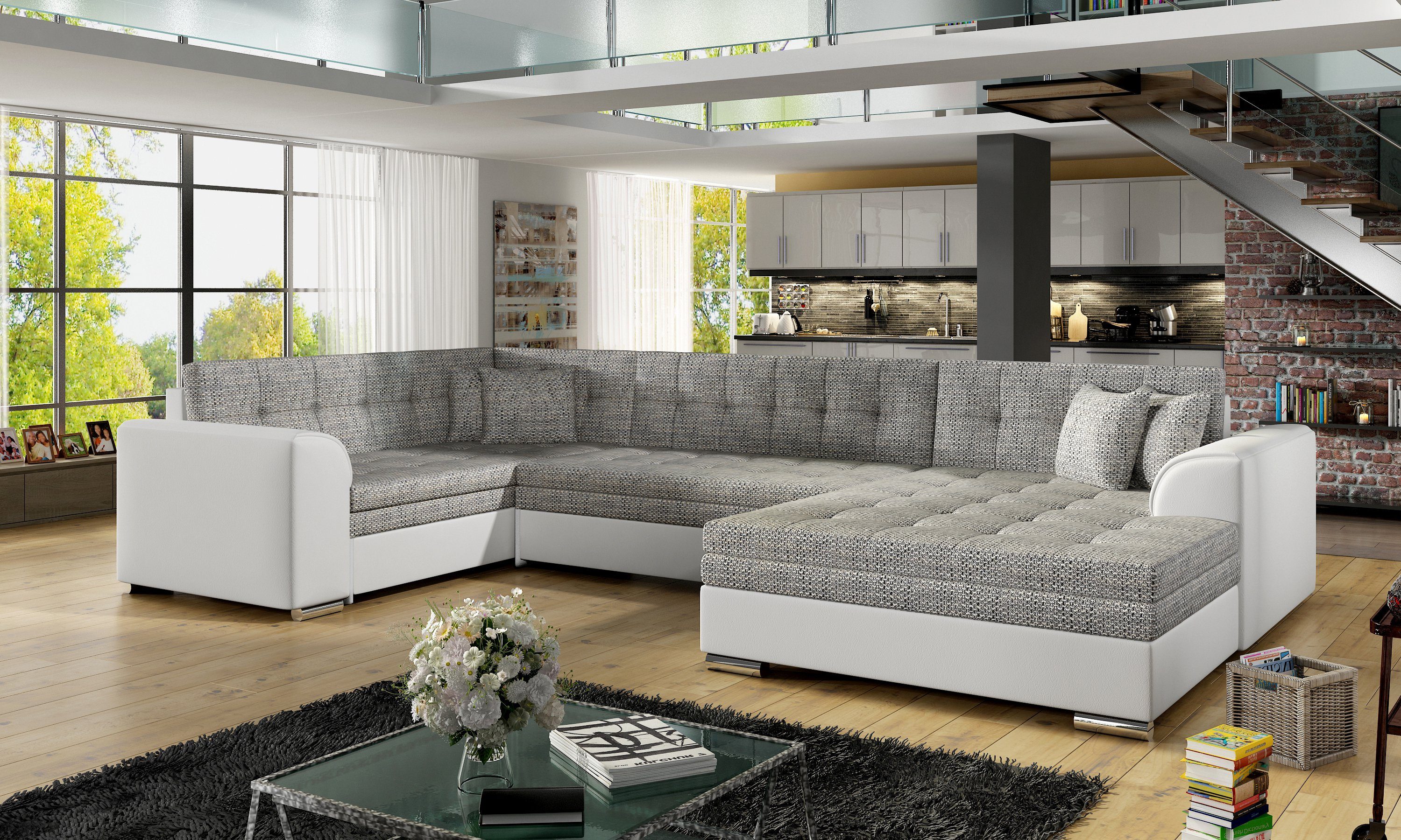 Möbel für Dich Ecksofa Ecksofa Damario günstig online kaufen