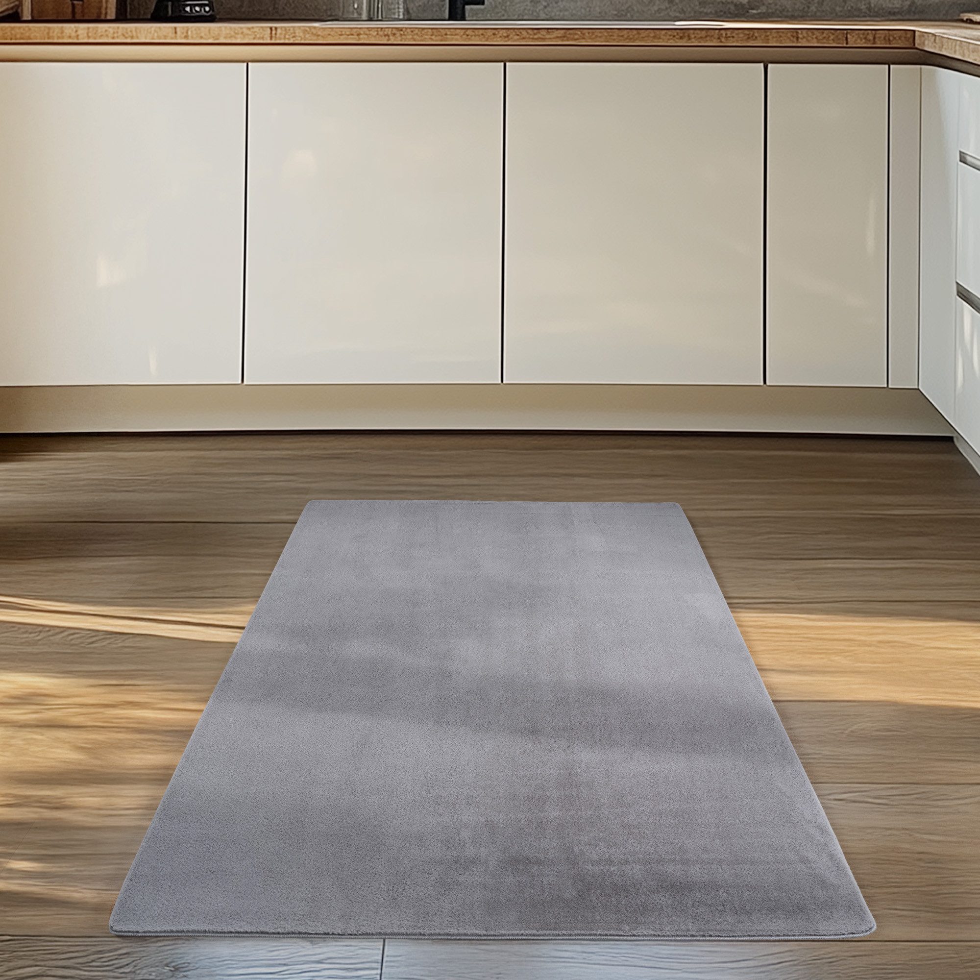 Carpettex Veloursteppich Unicolor - Einfarbig, Läufer, günstig online kaufen