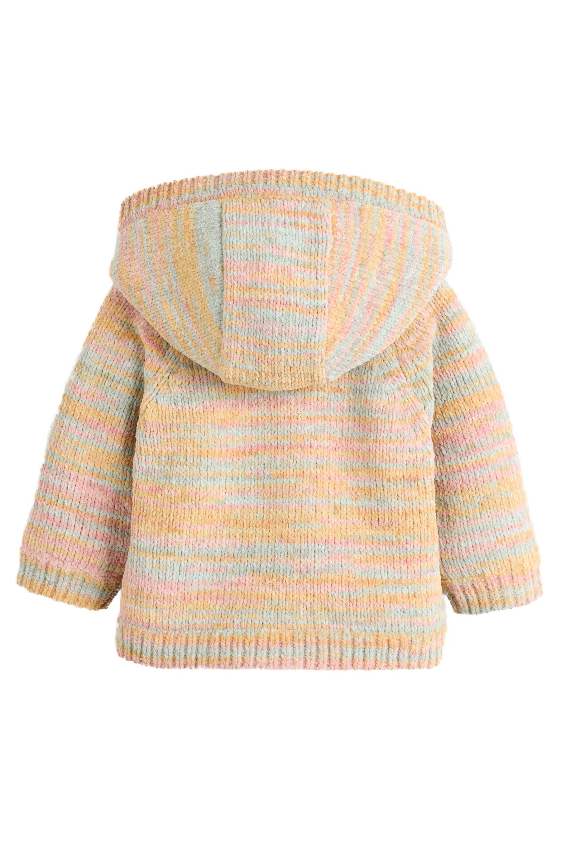 Next Strickjacke Baby-Cardigan mit Fleece-Futter (1-tlg)