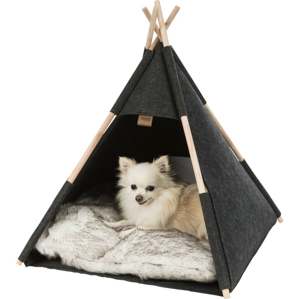 TRIXIE Tierhöhle Höhle Tipi - anthrazit - 55 × 65 × 55 cm